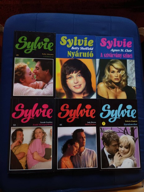 Sylvie romantikus regények / 6 db