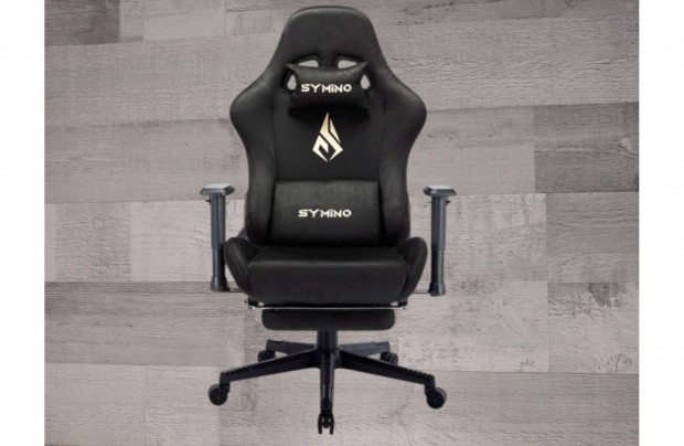 Symino MP gamer játékszék állítható kartámasz és háttámla lábtartóval