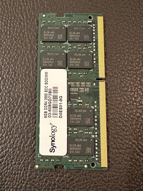 Synology 8GB RAM modul (új) eladó (D4Es01-8G típus)