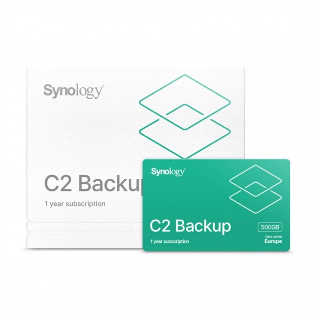 Synology C2 Backup 500G-1Y (EU) Synology C2 Backup License 500 GB 1 v
