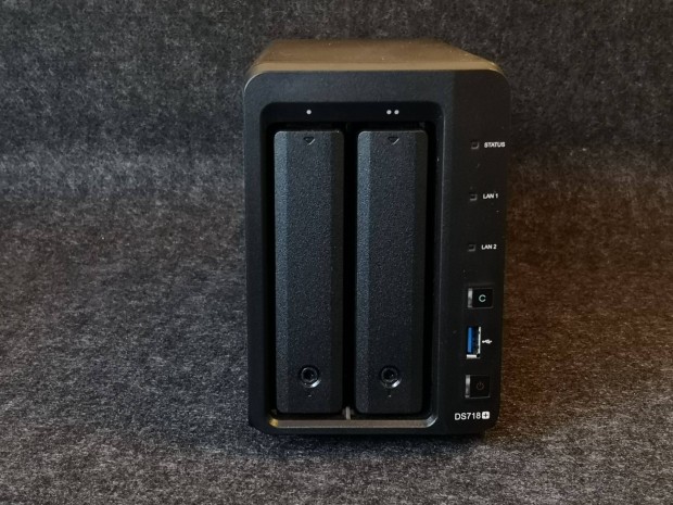 Synology DS718+ (16GB RAM) 2 lemezes NAS