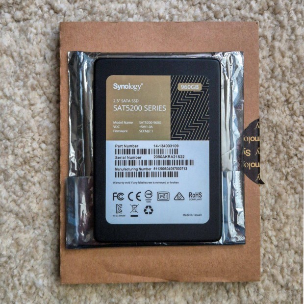 Synology SAT5210 2.5" SSD 960 GB (SAT5210-960G)