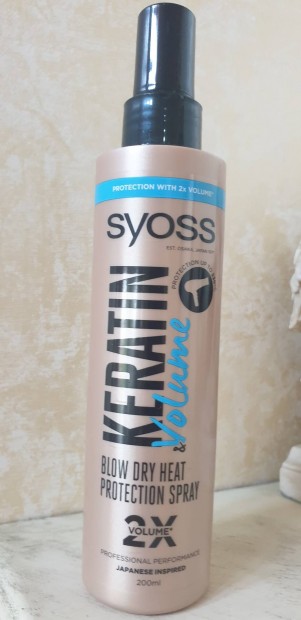Syoss keratin heat volume, hvd spray 200ml 