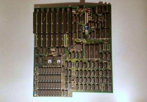 System Board 640K (GC-002) CPU-val (1988) srlt, teszteletlen