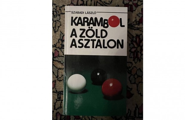 Szabadi L. : karambol a zld asztalon knyv elad