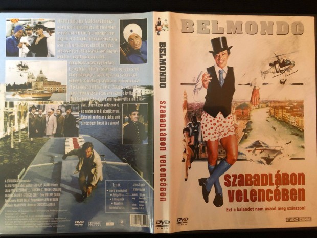 Szabadlbon Velencben (karcmentes, Belmondo) DVD