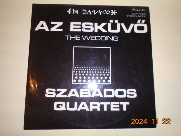 Szabados Quartet - Az eskv bakelit lemez