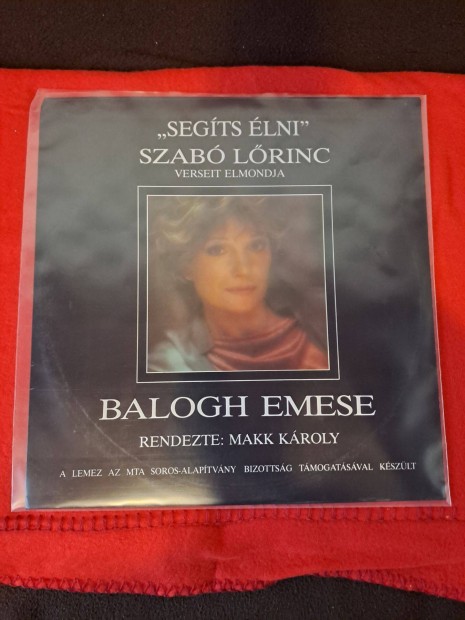 Szab Lrinc Verseit Elmondja Balogh Emese Segts lni LP