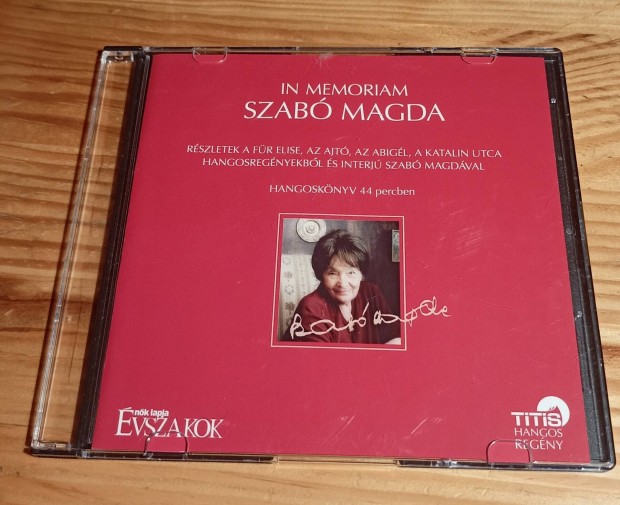 Szab Magda - In memoriam hangosknyv CD 