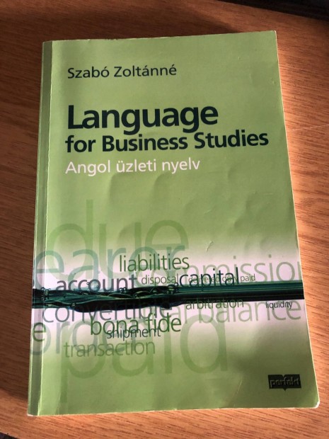 Szab Zoltnn - Language for Business Studies