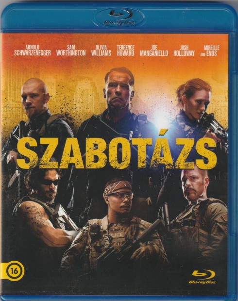 Szabotzs Blu-Ray