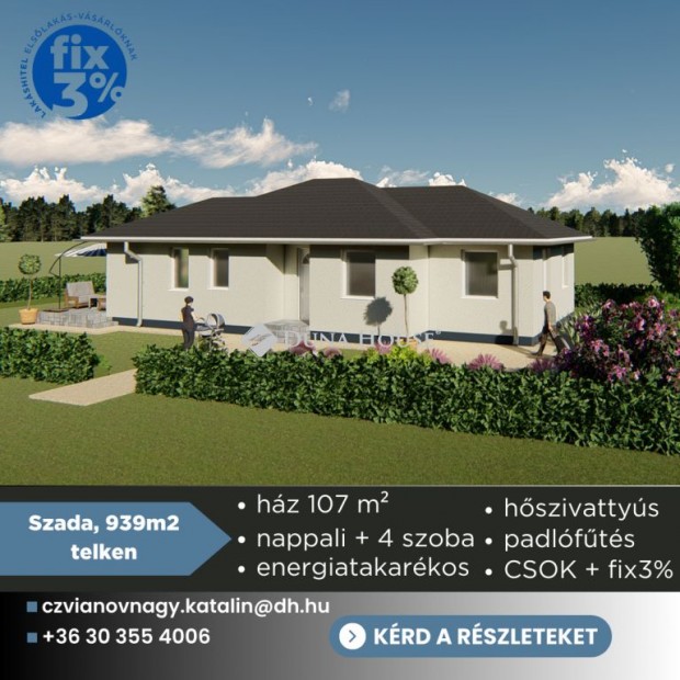 Szadai 115 nm-es h�z elad�