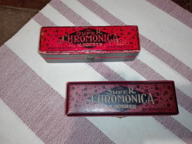 Szjharmonika Hohner retro Superchromonika 12 lyukas C hangols elad