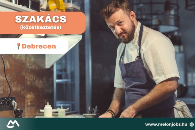 Szakács álláslehetőség