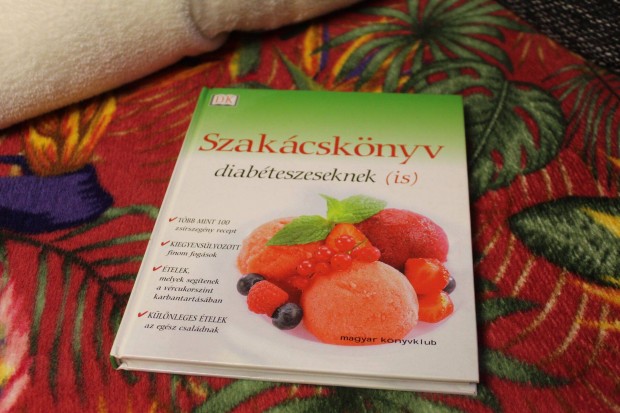 Szakacskonyv diabeteszeseknek is, uj