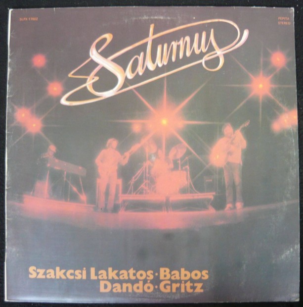 Szakcsi Lakatos-Babos-Dand-Gritz: Saturnus (hanglemez)