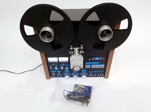 Szalagos magn makett + LED ra tape to reel dszlmpa ra