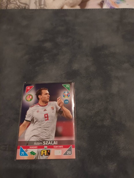 Szalai dm Panini Euro 2020 focis krtya Magyar Vlogatott