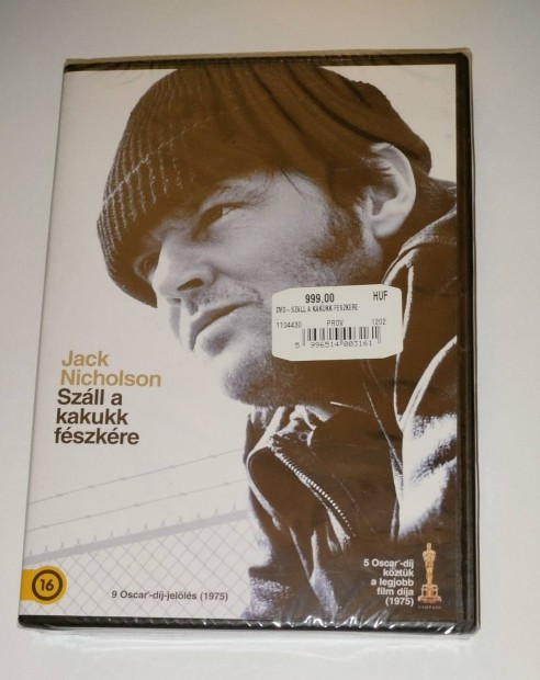 Szll a kakukk fszkre dvd bontatlan Jack N.