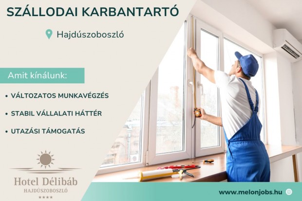 Szállodai karbantartó