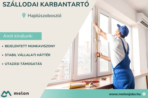 Szállodai karbantartó