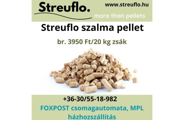 Szalma pellet
