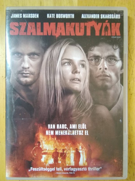 Szalmakutyák dvd James Marsden