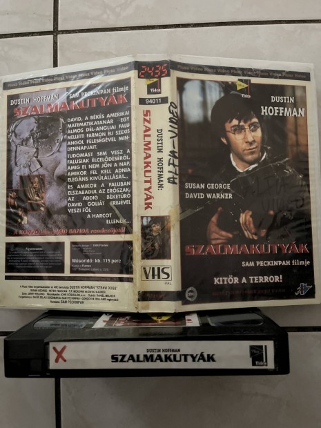 Szalmakutyk vhs 