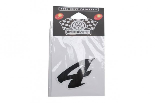 Sz�m matrica "4" fekete (5,5 cm)