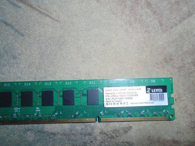 Szmtgp 8 GB DDR3 1600MHz Ram