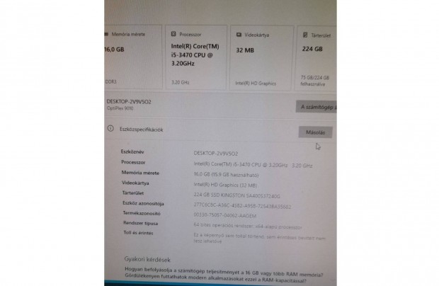 Számítógép Dell 9010