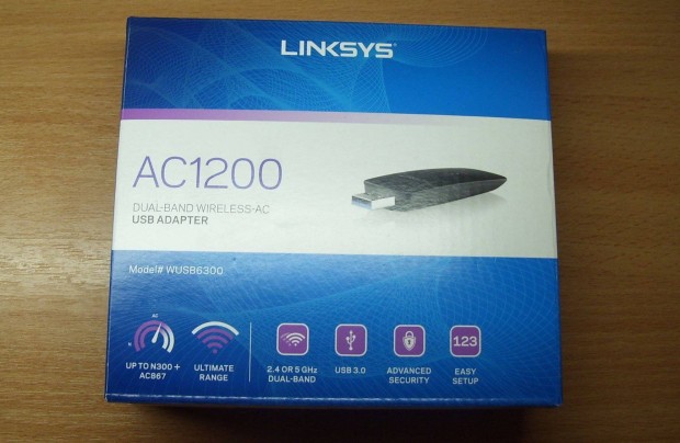 Szmtgp PC - Linksys AC 1200 Dual Band wireless, USB 3.0 adapter