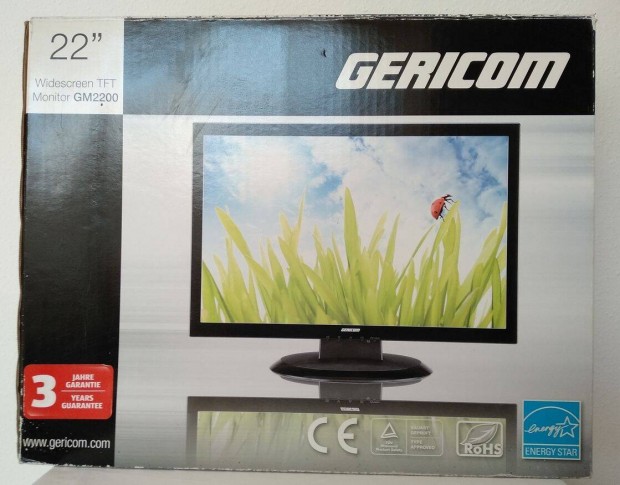 Számítógép, Gericom monitor, Compaq billentyűzet, külön-külön is