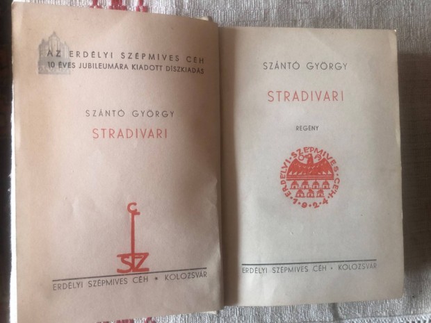 Számtó György Stradivari Könyv