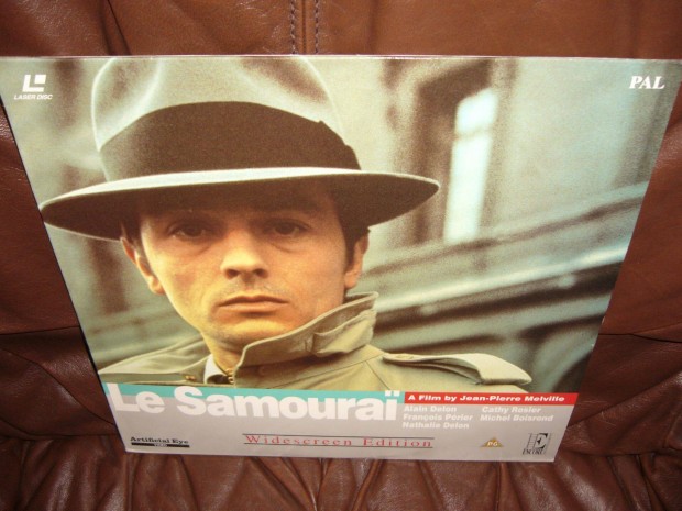 Szamurj / Le Samouraii . Laserdisc ! Alain Delon , kplemez Film