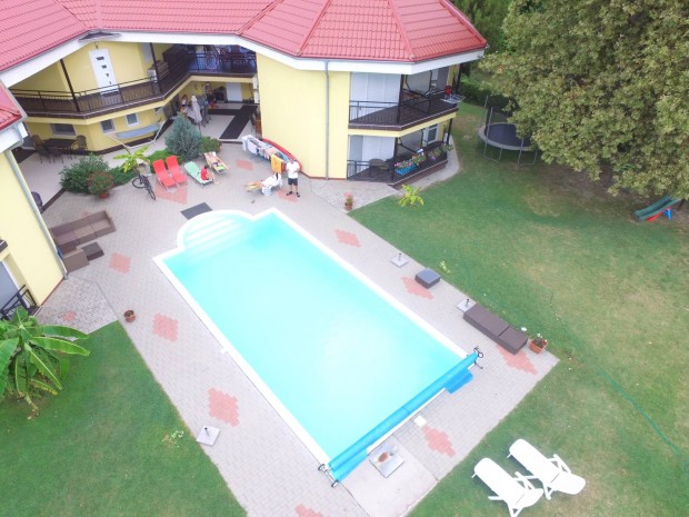 Szántódon 5 fős apartman kiadó, Balaton 2 perc séta
