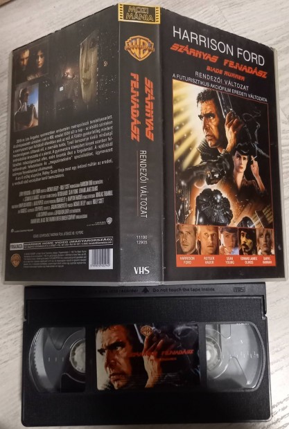 Szrnyas fejvadsz - sci- fi vhs - Harrison Ford