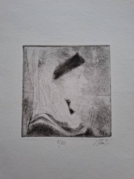 Sz�sz Endre n�i portr� kend�s profil (t�bb sorsz�mmal)