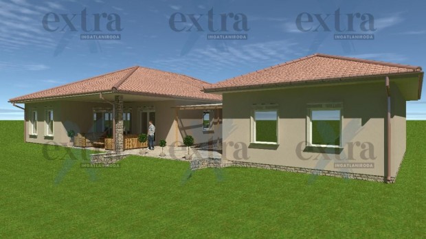 Szatymazon mez�gazdas�gi ter�let, Csal�di h�z tervvel egy�tt Elad�!