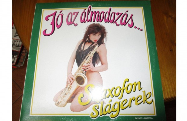 Szaxofon slgerek bakelit hanglemez elad