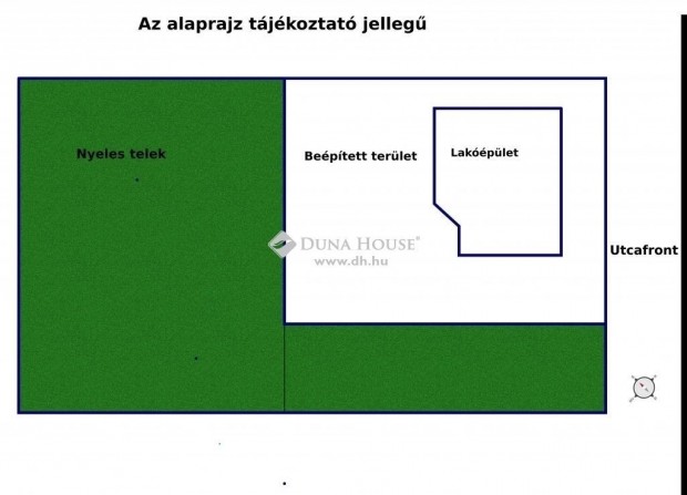 Szegedi eladó 685 nm-es telek