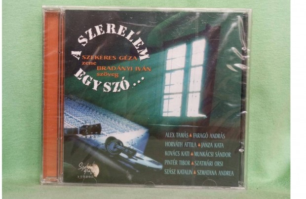 Szekeres G. -Bradányi I. - A szerelem egy szó CD. /új,fóliás/
