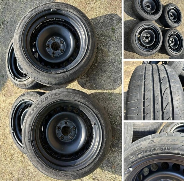 Szlestett lemezfelni 5x112 audi, vw, merci 