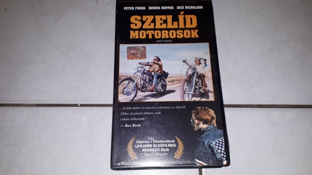 Szelíd Motorosok műsoros VHS kazetta, videokazetta