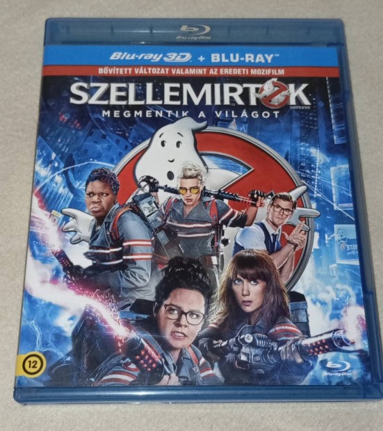 Szellemirtk 3D 2D+3D 2 lemezes Magyar Kiads Blu-ray Film 