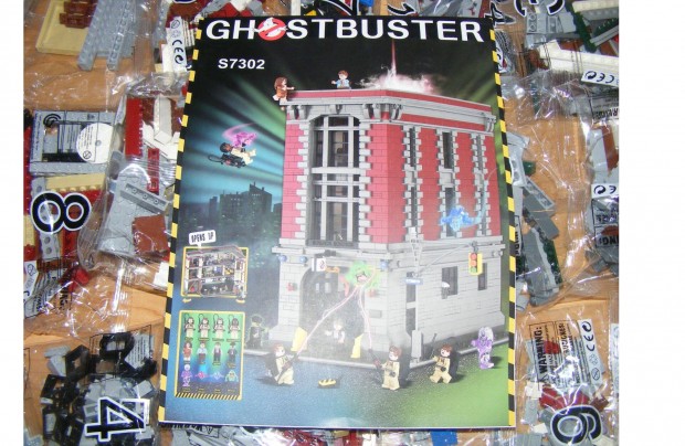 Szellemrtk Ghostbusters 75827 Tzoltsg 4600db modulris hz lego 