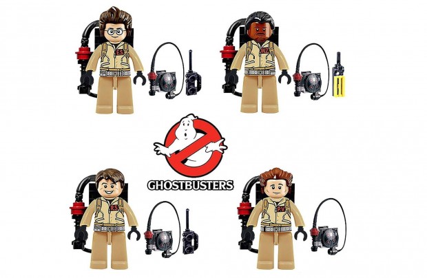 Szellemrtk Ghostbusters mini figura szett kiegsztkkel