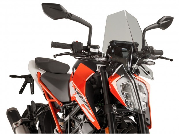 Szélvédő Puig New Generation Sport sötétített KTM Duke 125, 200, 390 1