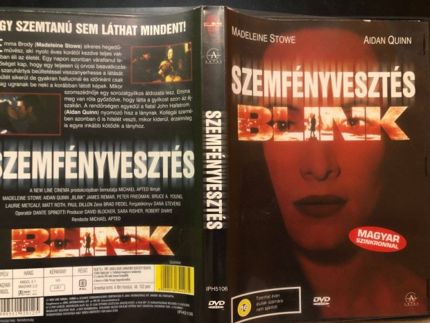 Szemfnyveszts - Blink (karcmentes, Madeleine Stowe) DVD