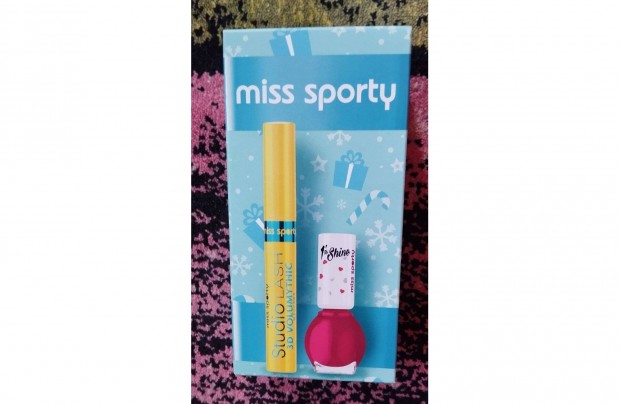 Szempillaspirl s krmlakk - Miss Sporty kozmetikai csomag